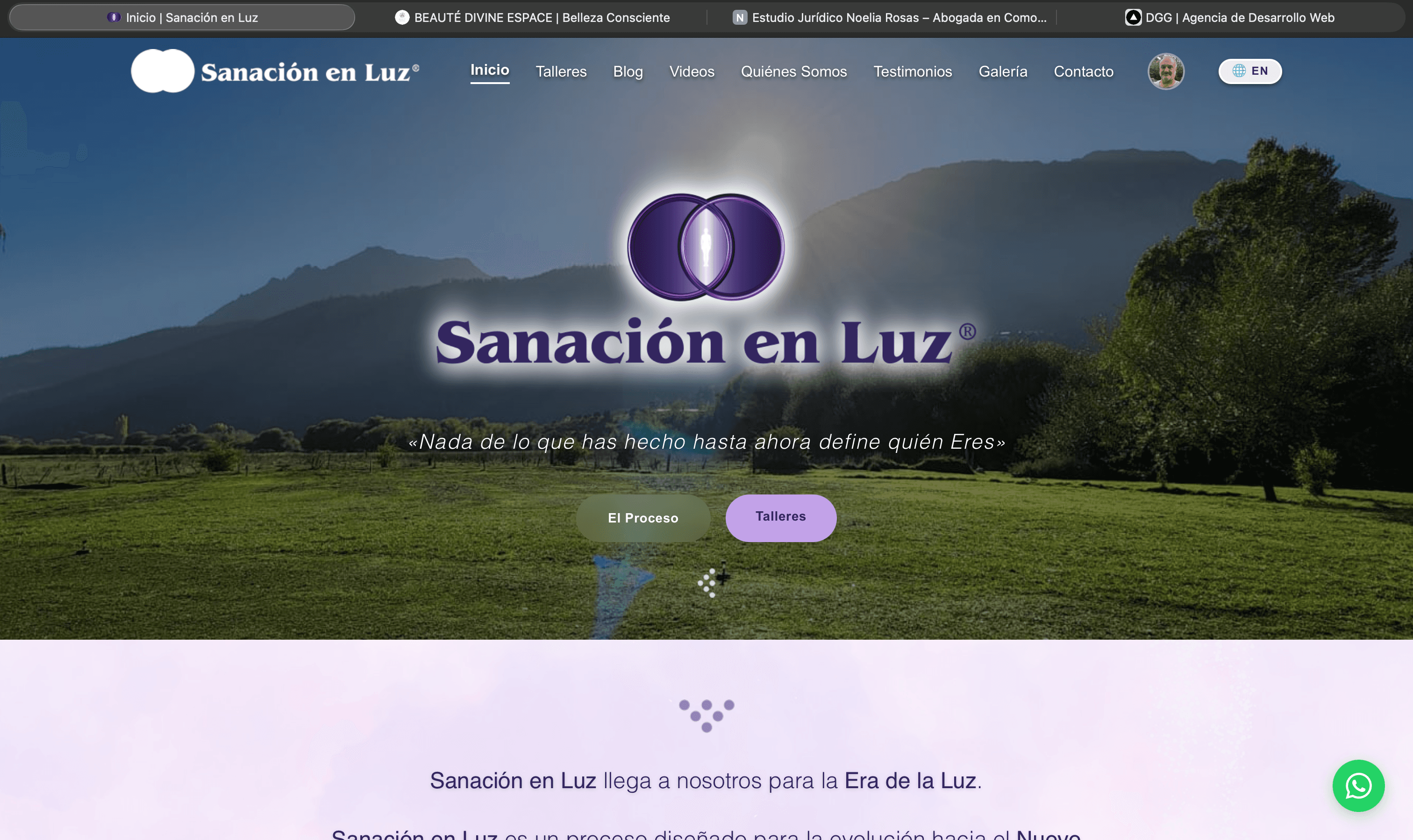 Vista de Escritorio